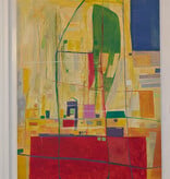 Little Town - 36x24 / Original Oil- mixed media