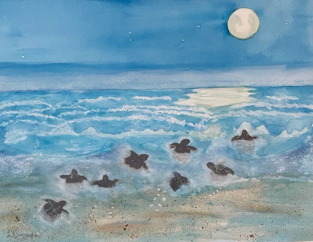 Hatchlings Print 22" x 18"