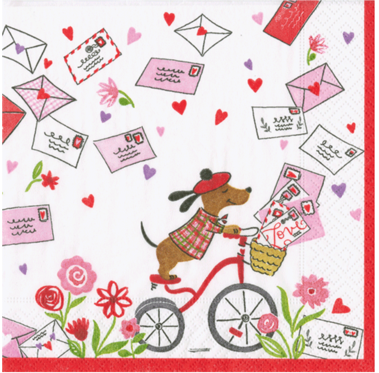 Love Notes Napkin Cocktail