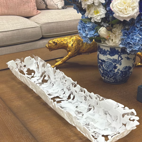 Coral Canoe - White - 7" x 35"