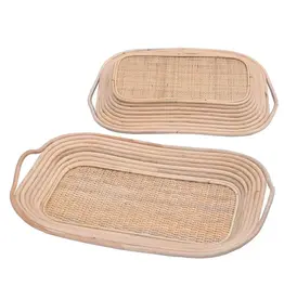 Newport Beach Tray - Natural Lg W31 x D19.75 x H5.5"