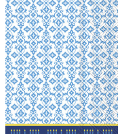 Festival of Lights Blue Guest Towel