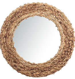 Ravalli Round Mirror - 41"L x 2"D x 41"H
