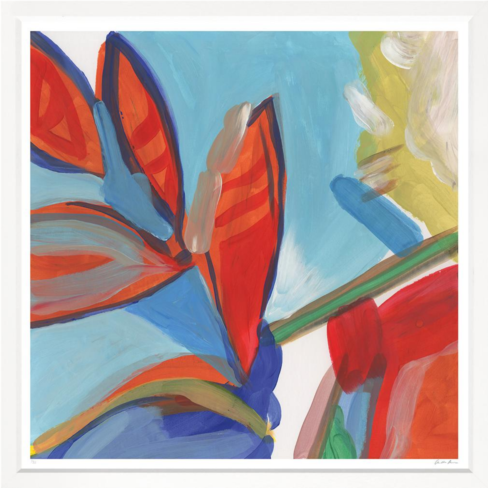 Bouquet Of Color 1 - 18" x 18"