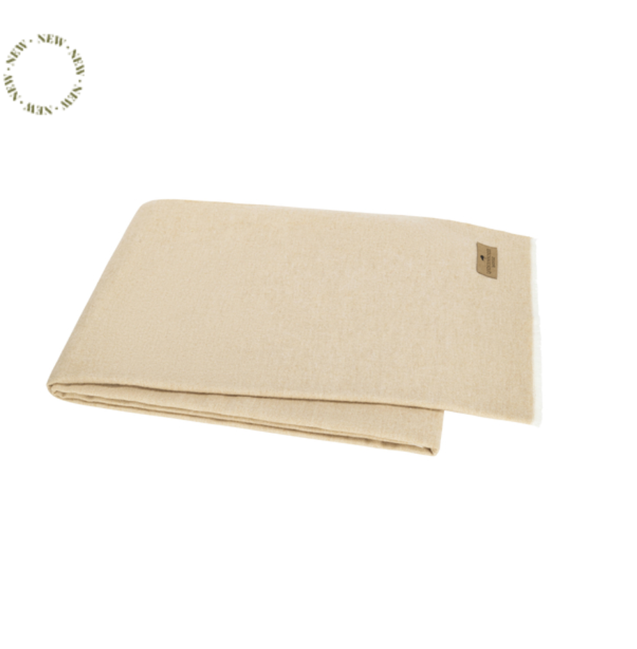 Almond Aspen Peaks Throw 51"W x 67"L