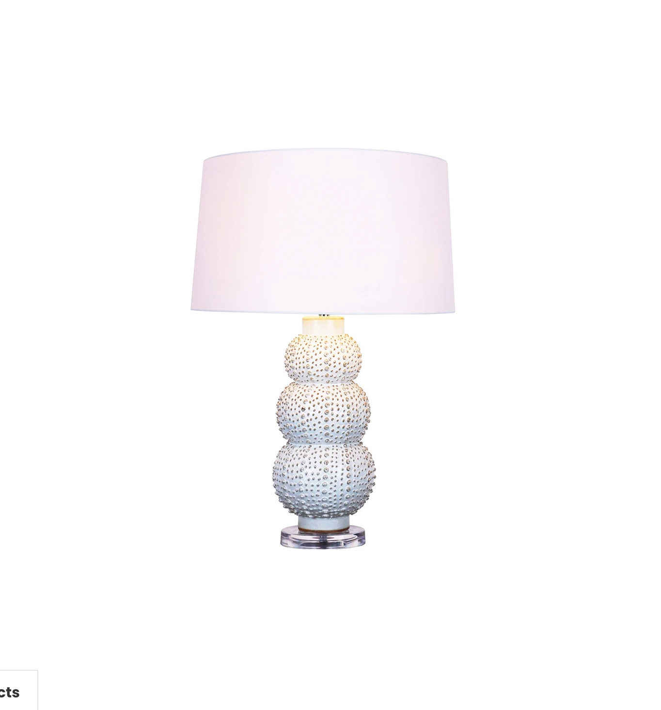 Sea Urchins Ceramic Lamp