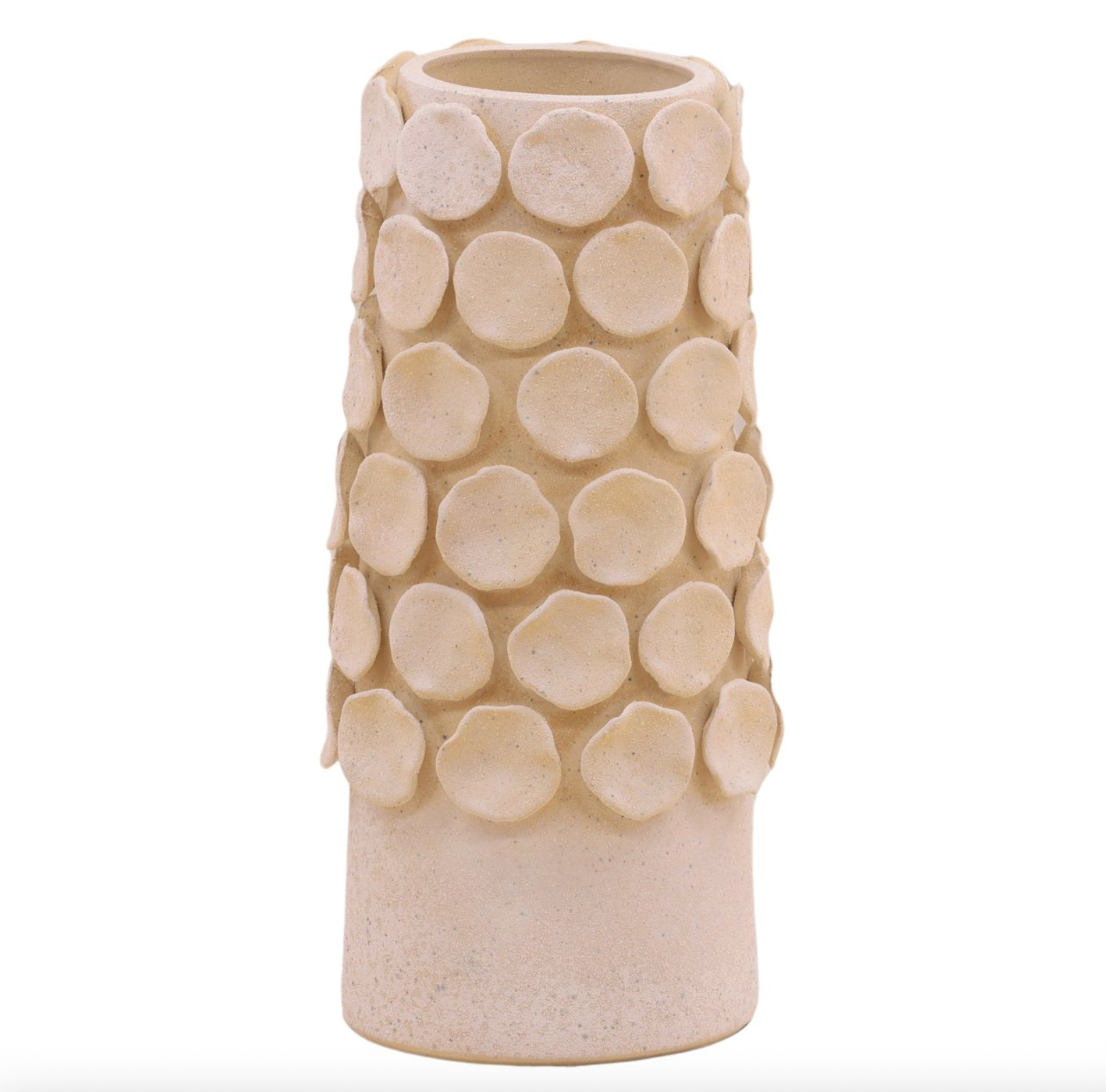 Calypso Vase Cream Large 17.5"