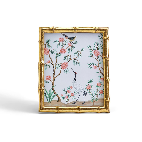 Gold Faux Bamboo Photo Frame