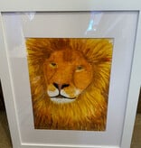 Lion Print 22" x 18"