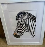 Zebra Print 22" x 18"