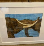 Elephants Print 22" x 18"