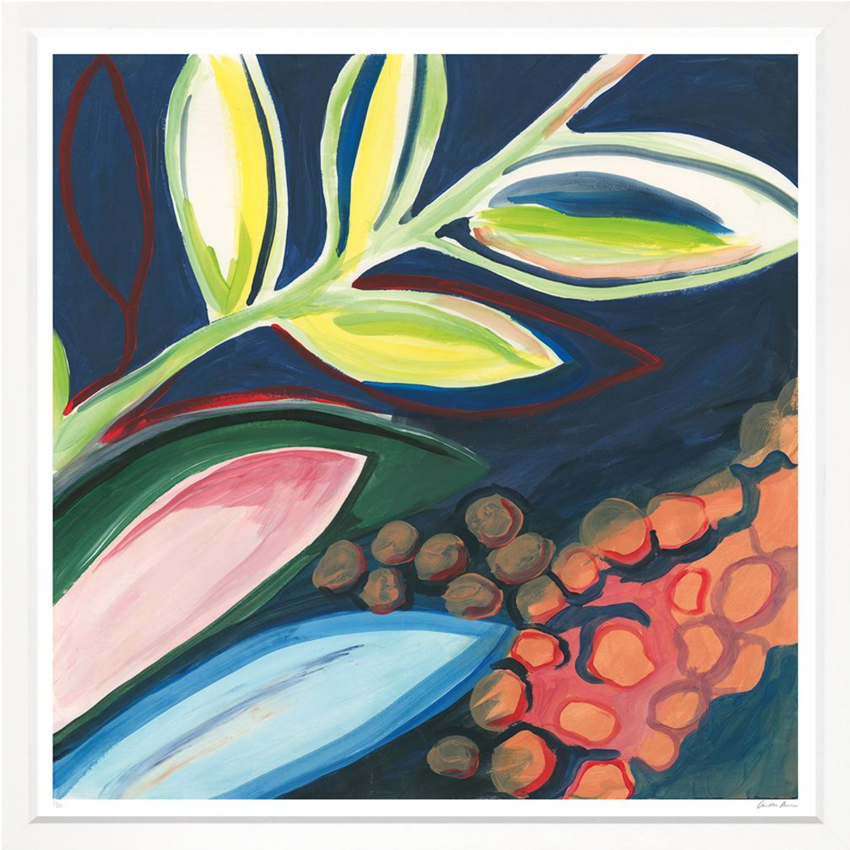Bouquet of Color 5 - 18" x 18"