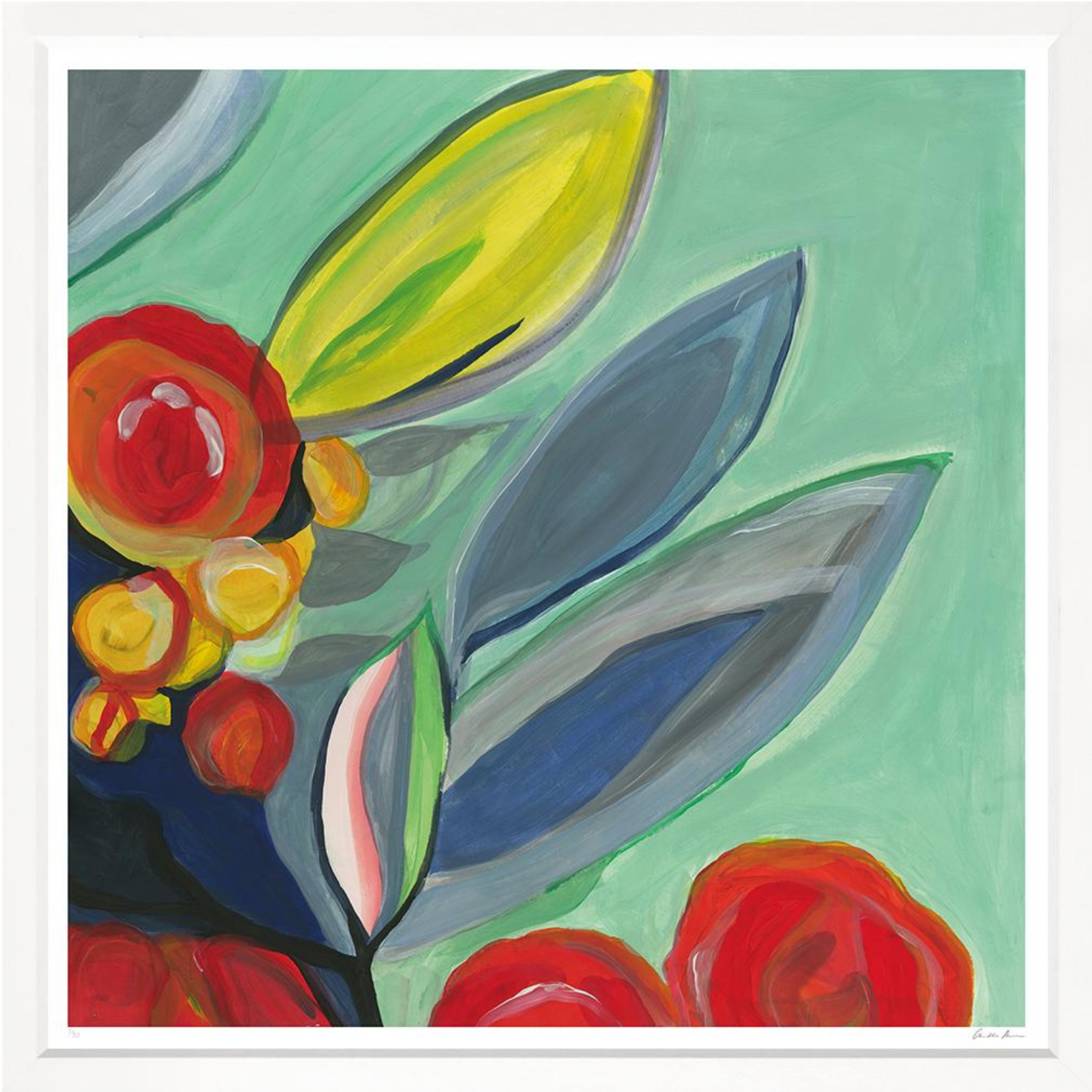 Bouquet of Color 6 - 18" x 18"