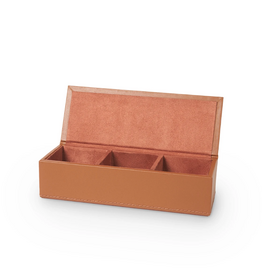 Hunter Pin / Clip Box/Tan  8.25W x 3.25D x 2.25H