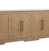Delacruz Sideboard Natural-8doors / 106.5x36.5x19