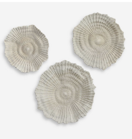 OCEAN GEMS WALL DECOR, S/3 22 W X 21 H X 4 D (in)