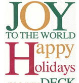 Joyous Christmas Guest Towel
