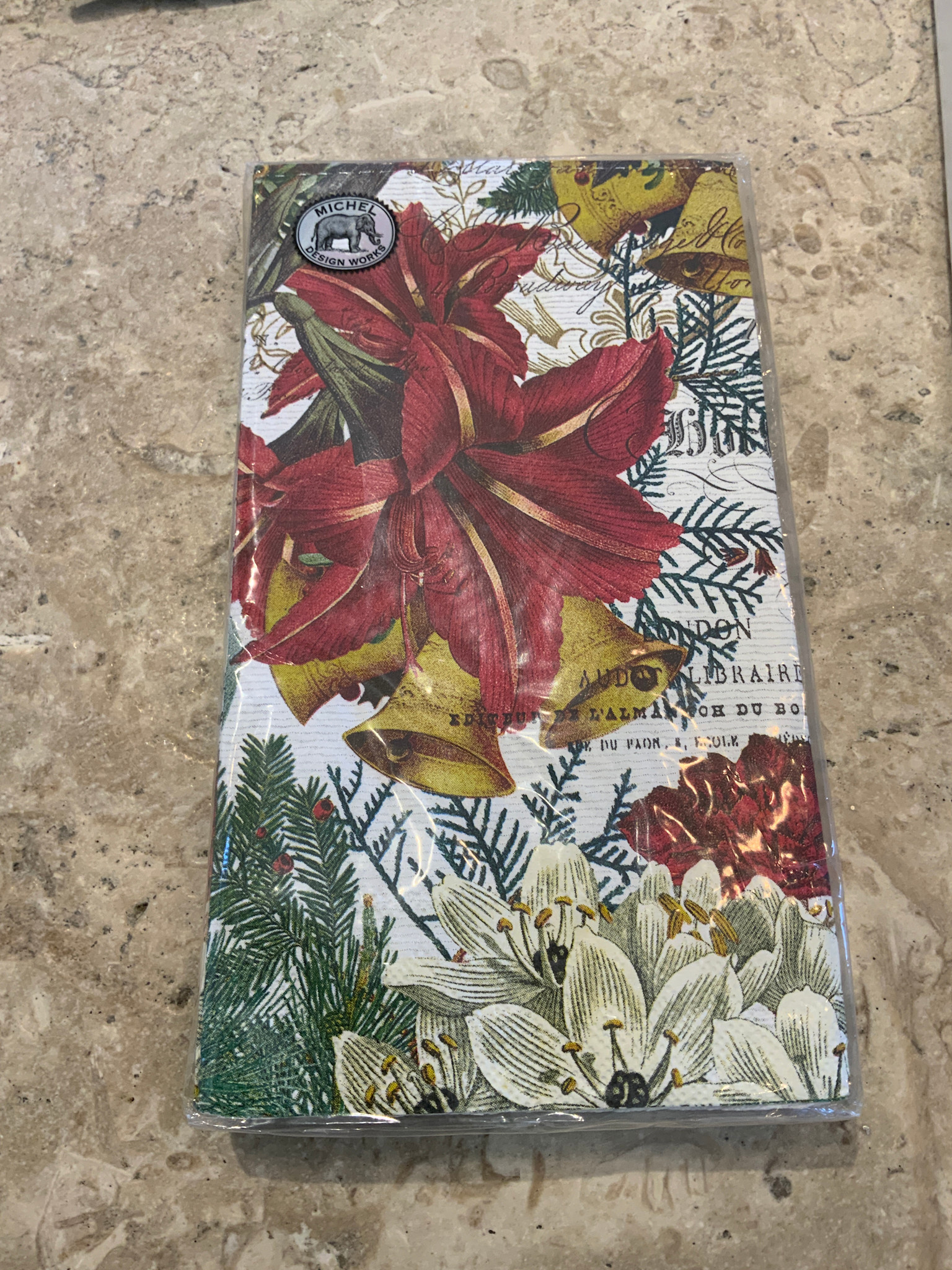 Joyous Christmas Guest Towel