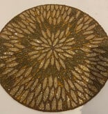 Gold Beaded Placemat
