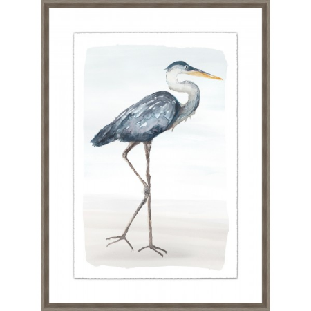 Watercolor Heron 2 28" x 38"