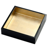 Black/Gold Cocktail Napkin Holder