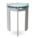 Ashford Drink Table   Dia 18¼ x 21 Argento Antico Finish 31