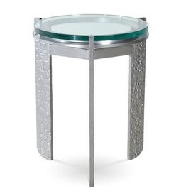 Ashford Drink Table   Dia 18¼ x 21 Argento Antico Finish 31