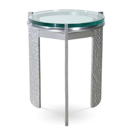 Ashford Drink Table   Dia 18¼ x 21 Argento Antico Finish 31