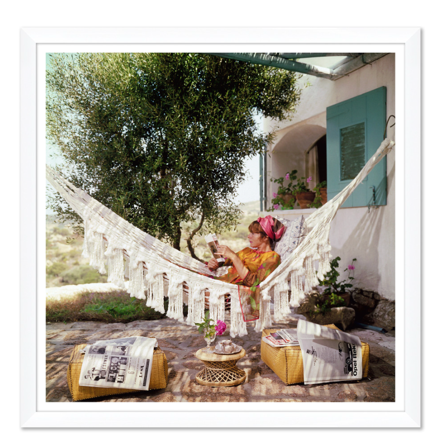 "Bettina Grazini", Slim Aarons, January 1, 1964      36" X 36"