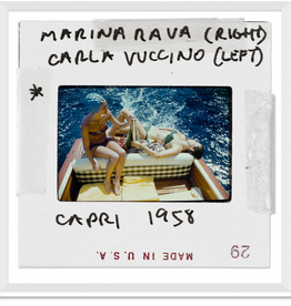 "Vuccino and Rava - Slide", Slim Aarons, January 1, 1958      21.25" x 21.25"