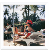 "Leisure and Fashion," Slim Aarons, January 1, 1961     36" X 36"