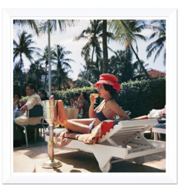 "Leisure and Fashion," Slim Aarons, January 1, 1961     36" X 36"