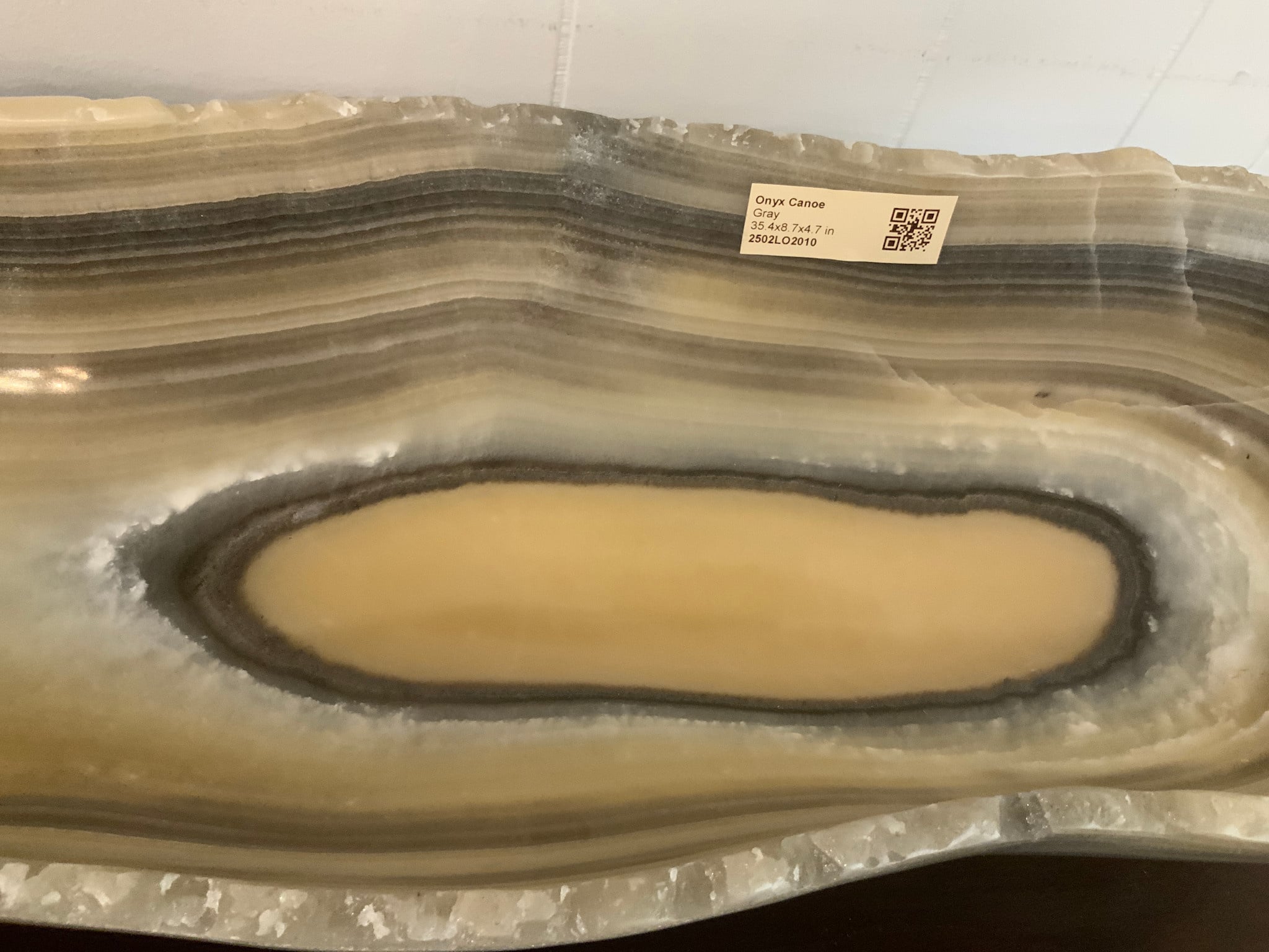 Onyx Canoe Gray 35.4x8.7x4.7