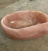 Rose Quartz Bowl 17"x10"x8"