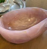 Rose Quartz Bowl 17"x10"x8"