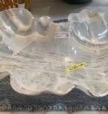 Quartz Onyx Centerpiece Crystalline 27.2 x17.7 x4.3