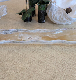 Quartz Onyx Canoe Crystalline /53.1x9.1x3.9