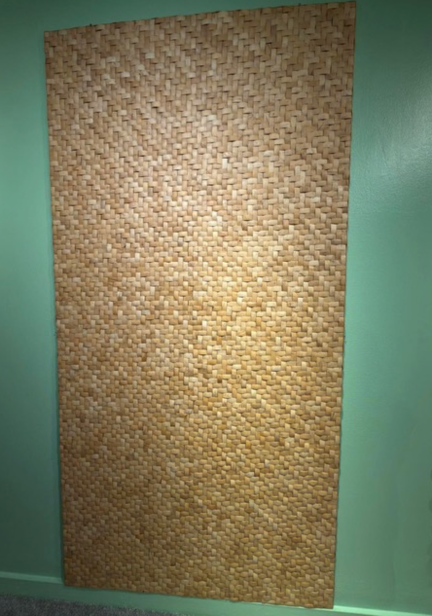 Coconut Shell Weave Panel 8`x4`