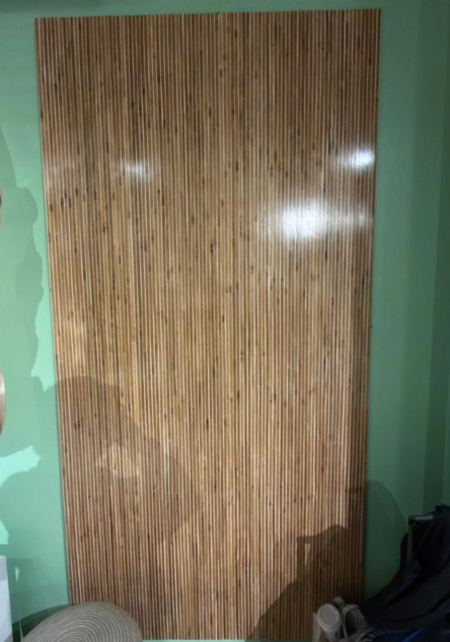Light Bamboo Panel 8`x4`