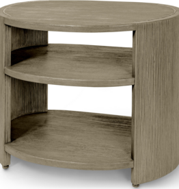 LEONARDO SIDE TABLE IN DRIFTWOOD - 36"l x 23"w x 28"h