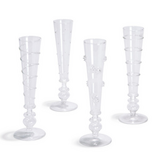 Verre Champagne Flute Hand Blown
