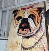 Miss Muffett Giclée 40" W x 56" H by Carol Korpi McKinley