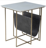 Stephanik Magazine Side Table - 20" W x 18"D x 22"H