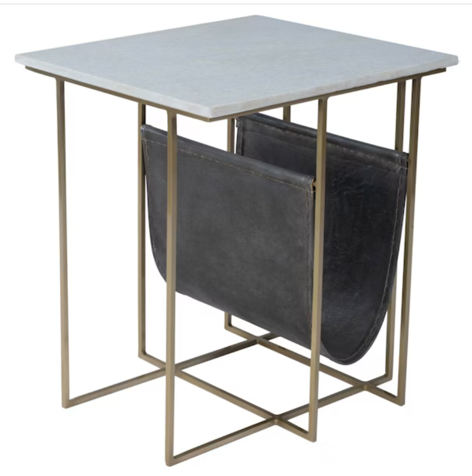 Stephanik Magazine Side Table - 20" W x 18"D x 22"H
