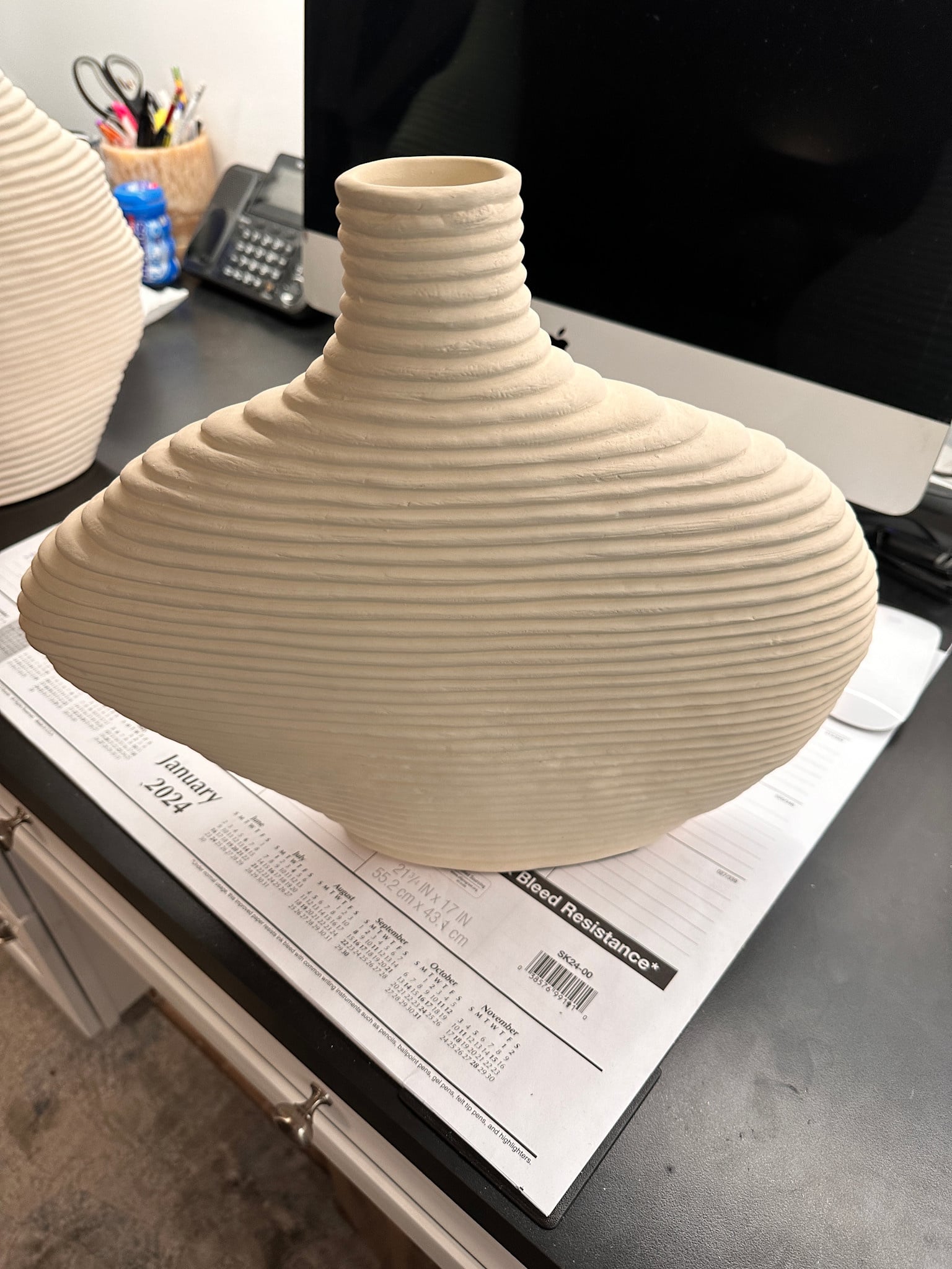 Duostacked Vase - SM - 13" H x 14"W