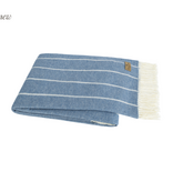 Fiji Stripe Blue Denim 51"Wx67"L