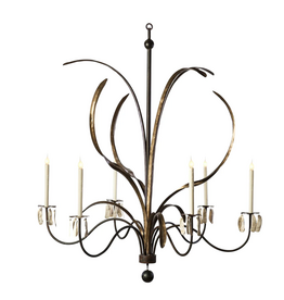 MARSH GRASS GRANDE CHANDELIER  - 51"DIA x 60"H