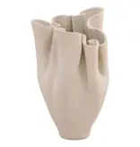 Aurea Vase Small Ivory / 10dia x15.5