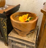ANTIQUE TEAK BOWL