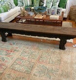ANTIQUE CHINESE TEMPLE BENCH